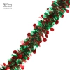 Christmas ribbons are used to decorate the Christmas tree details Picture